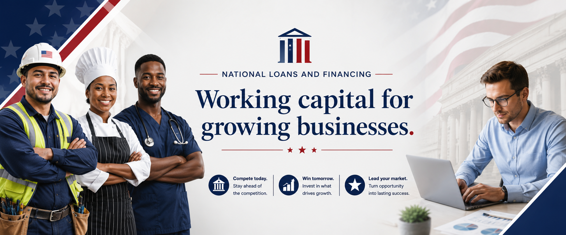 National Loans and Financing — working capital for growing American businesses